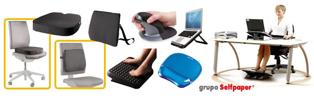 Ergonomía, accesorios comodidad en el trabajo