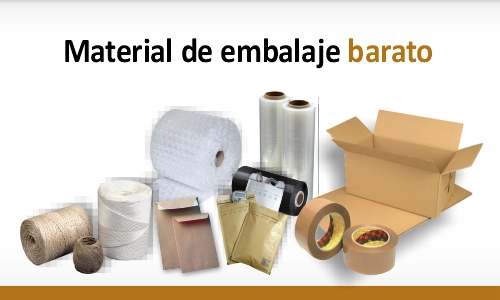 El material de embalaje más barato