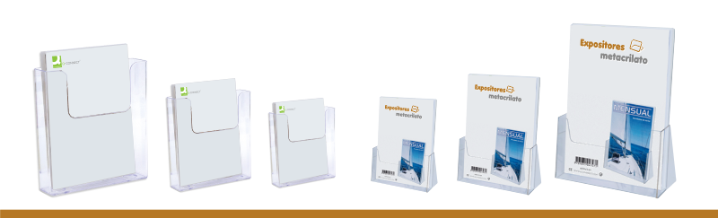 Los mejores expositores de metacrilato económicos